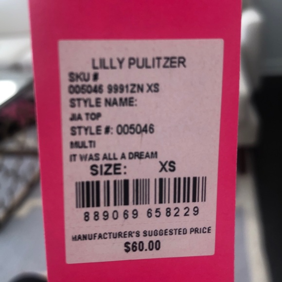 Lilly Pulitzer Jia Top - Picture 4 of 4